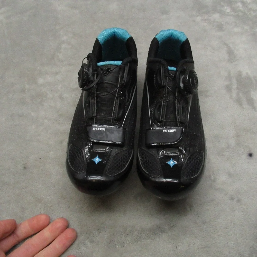 Specialized Ember Road‎ Womens 7.25 Cycling Shoes Black Boa Dial Composite Sole